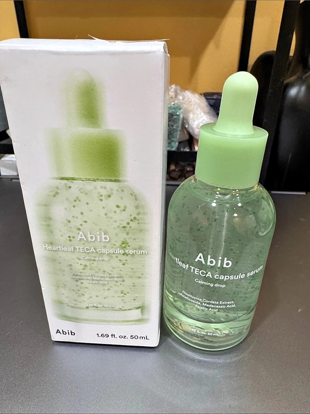 Abib Heartleaf TECA Capsule Serum Calming Drop Green 50 mL New